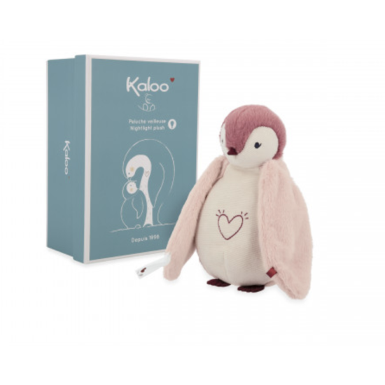 Peluche Veilleuse - Manchot Rose - Kaloo