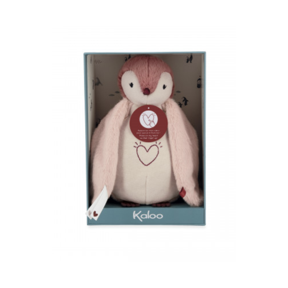 Peluche Veilleuse - Manchot Rose - Kaloo