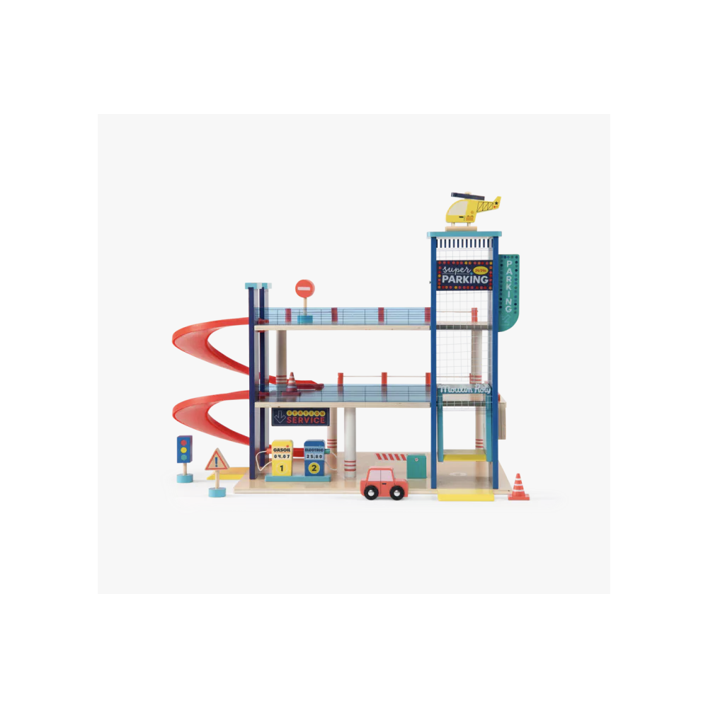 Grand garage en bois - Avenue du moulin - Moulin Roty