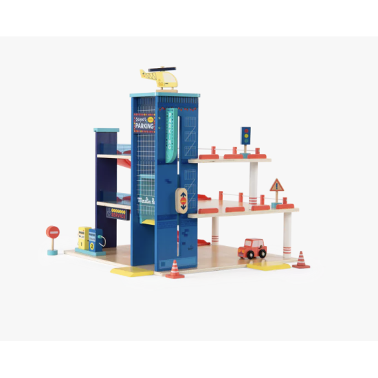 Grand garage en bois - Avenue du moulin - Moulin Roty