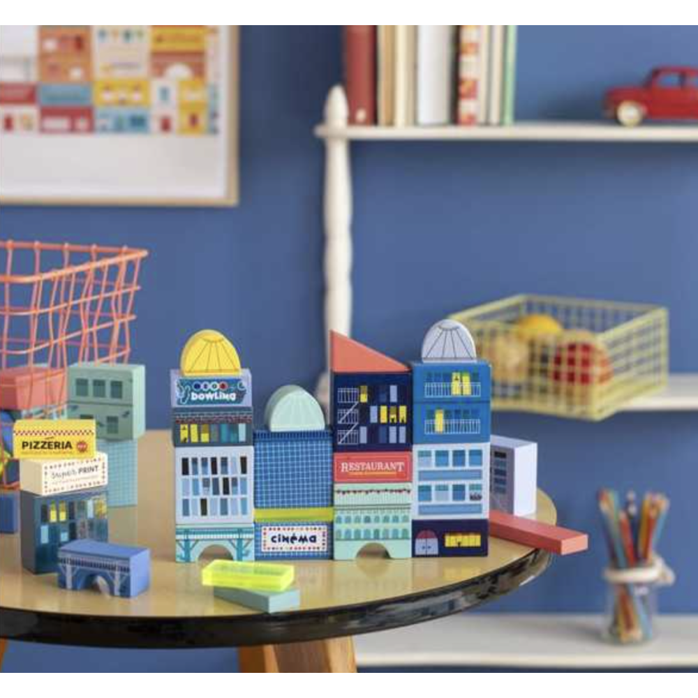 Blocs de construction - Ville/City - Avenue du moulin - Moulin Roty