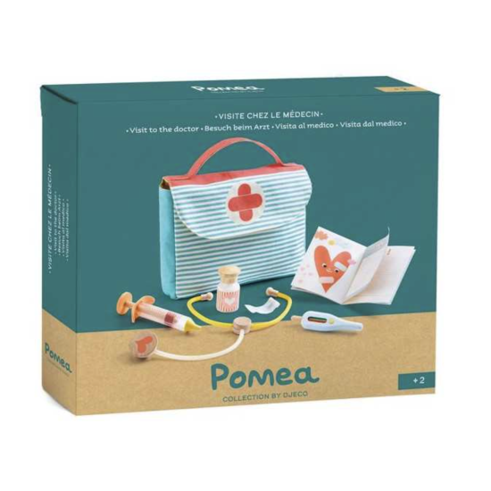 Visite chez le médecin pour les poupées - Poméa