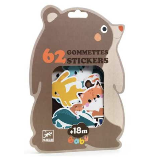 Gommettes animaux de la forêt - Djeco