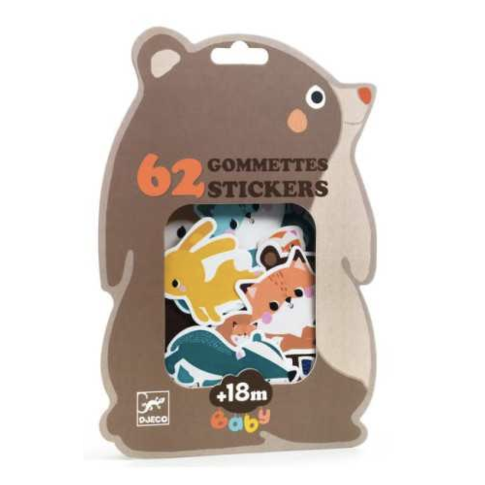 Gommettes animaux de la forêt - Djeco