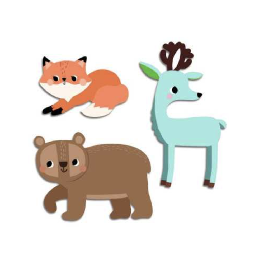 Gommettes animaux de la forêt - Djeco