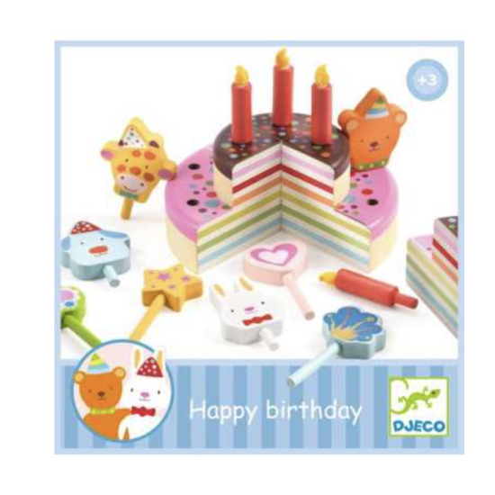 Gâteau Happy Birthday - Djeco