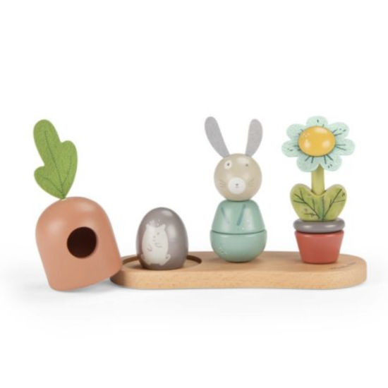Empilable multi-activités - Trois petits lapins - Moulin Roty
