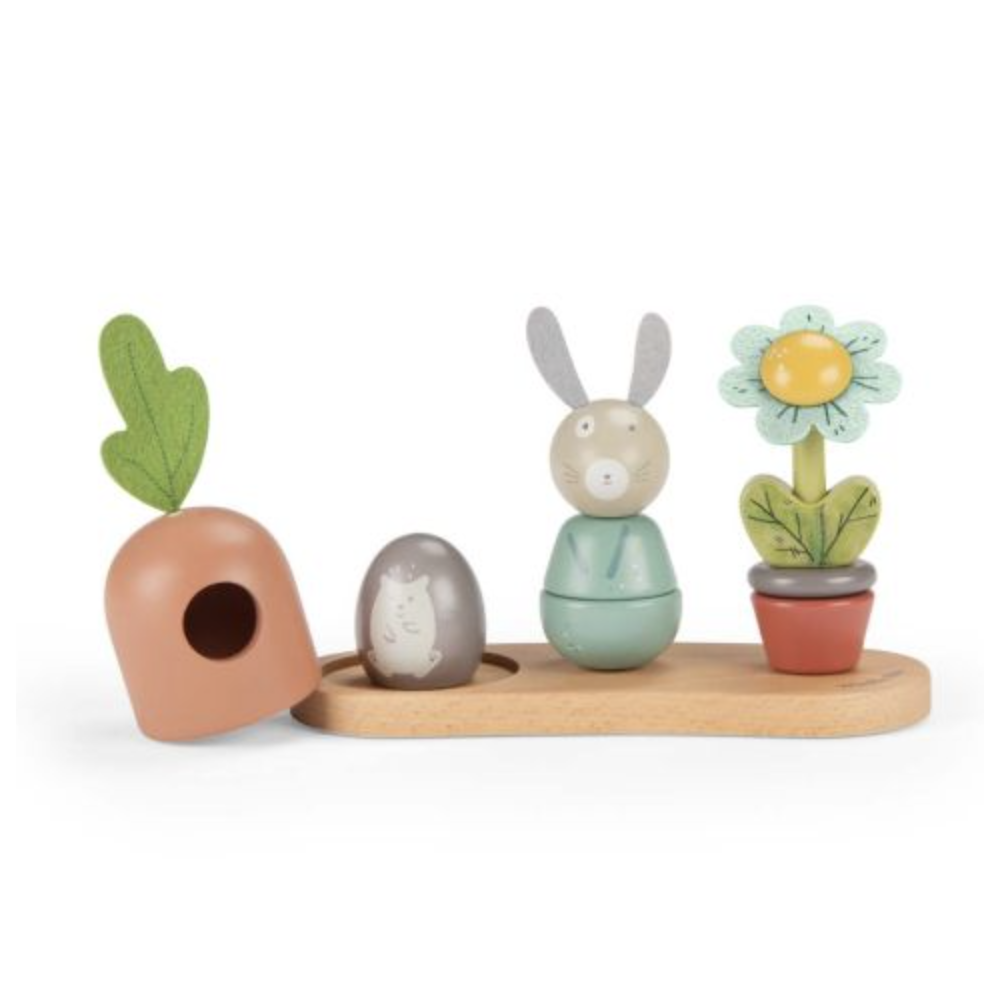 Empilable multi-activités - Trois petits lapins - Moulin Roty