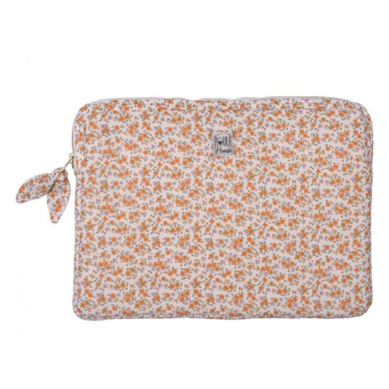 Pochette zippée PC/Tablette Liberty Taille L - Lola - Poule House