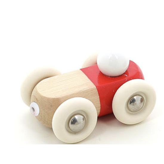 Mini voiture en bois - Moit-Moit Rouge- Vilac