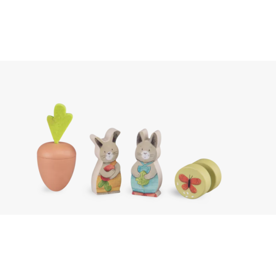 Jardin multi-activités - Trois petits lapins - Moulin Roty