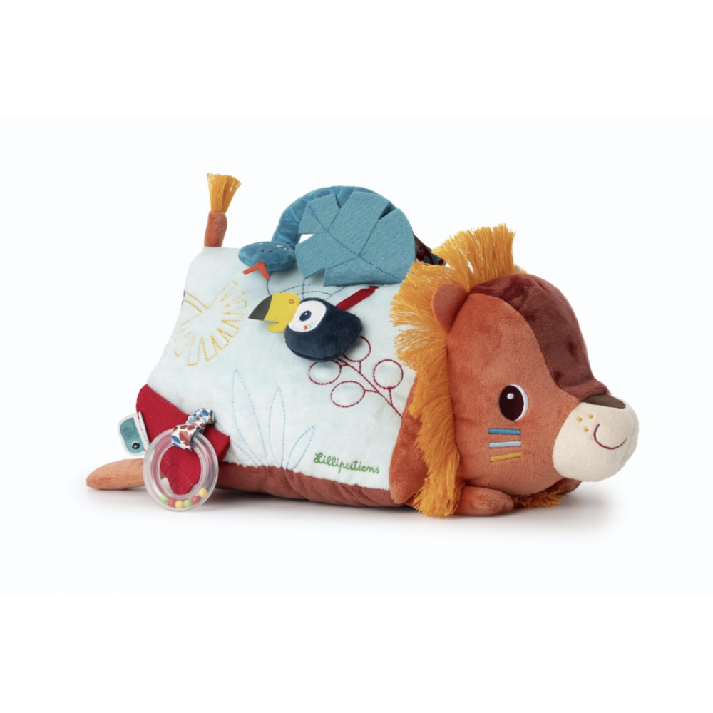 Peluche triangle d'activités Jack - Lilliputiens