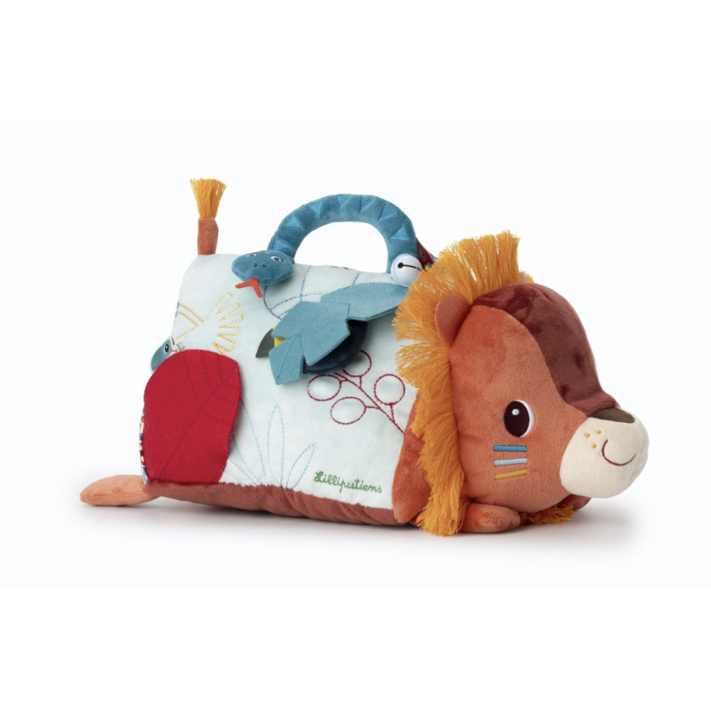 Peluche triangle d'activités Jack - Lilliputiens