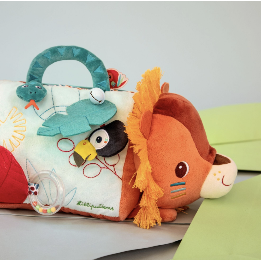 Peluche triangle d'activités Jack - Lilliputiens