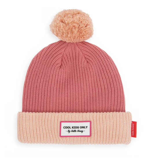 Bonnet Cool Kids Block Blush - 2/5 ans - Hello Hossy