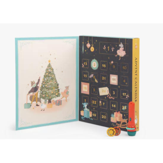 Calendrier de l'avent illustré "La petite école de danse" - Moulin Roty
