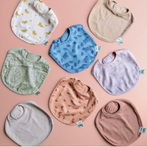 Lot de 2 bavoirs Daring Dino - Trixie