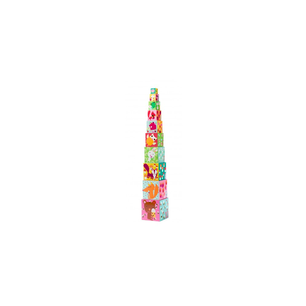 10 cubes - Forêt - Djeco