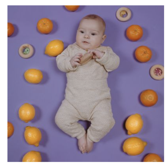 Hochet sensoriel - Donut's Kiwis - Petit Boum
