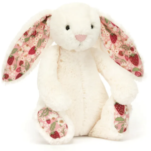 Peluche Lapin Blossom Cream Berry - Small - Jellycat