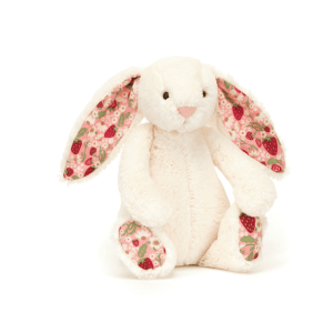 Peluche Lapin Blossom Cream Berry - Small - Jellycat