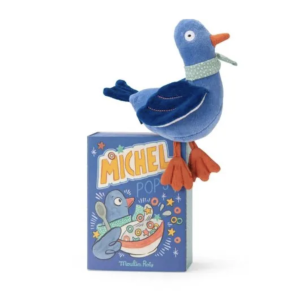 Hochet Michel le pigeon - Puce et Pilou - Maileg
