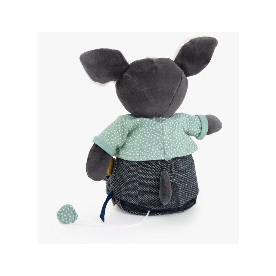 Peluche musicale Chien Puce - Puce et Pilou - Moulin Roty