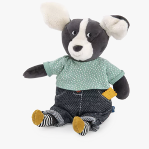 Peluche musicale Chien Puce - Puce et Pilou - Moulin Roty