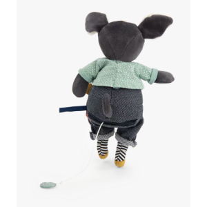 Peluche musicale Chien Puce - Puce et Pilou - Moulin Roty