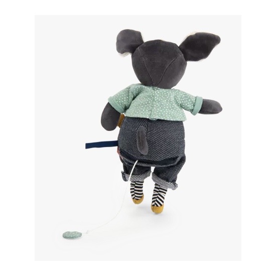 Peluche musicale Chien Puce - Puce et Pilou - Moulin Roty