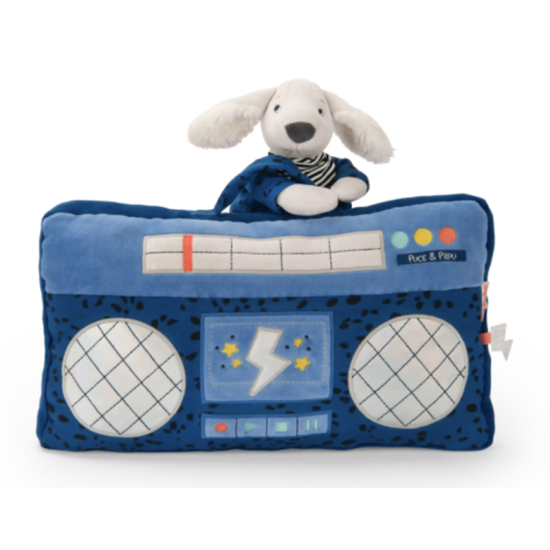 Coussin radio - Puce et Pilou - Moulin Roty