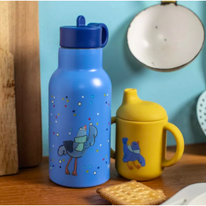 Gourde Inox 340mL - Puce et Pilou - Moulin Roty