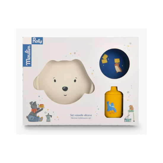 Coffret repas - Puce et Pilou - Moulin Roty