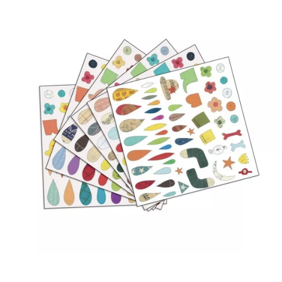 Créer avec des stickers - Animaux - Djeco