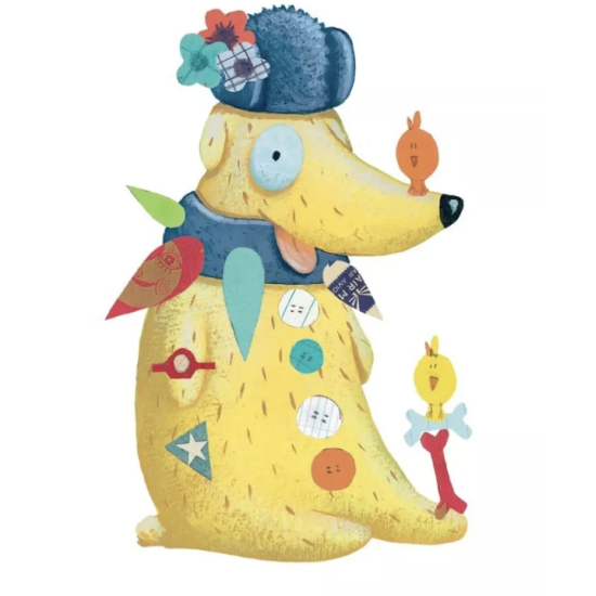 Créer avec des stickers - Animaux - Djeco