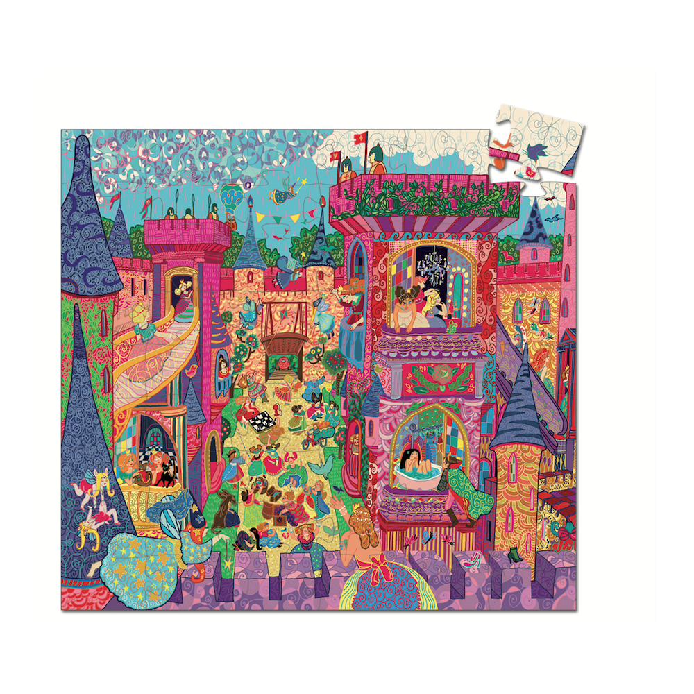 Puzzle "Château féérique" - Djeco