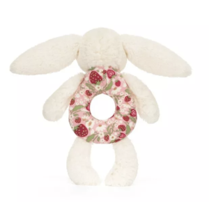 Hochet lapin - Blossom Berry/fraise - Jellycat