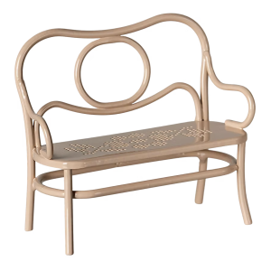 Table à café et banc - Rose pâle - Maileg