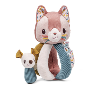 Hochet à poignées - Jeanne le chat - Lilliputiens