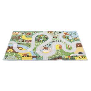 Tapis avec circuit Campagne - Cross Roads - Janod