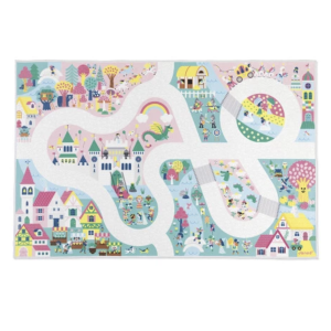 Tapis avec circuit Royaume enchanté - Cross Roads - Janod