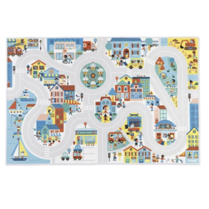 Tapis avec circuit Ville  - Cross Roads - Janod