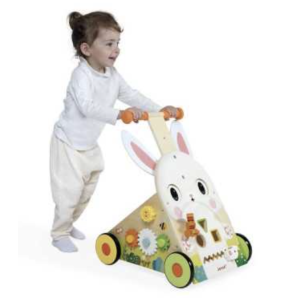 Chariot de marche - Lapin multi-activités - Janod