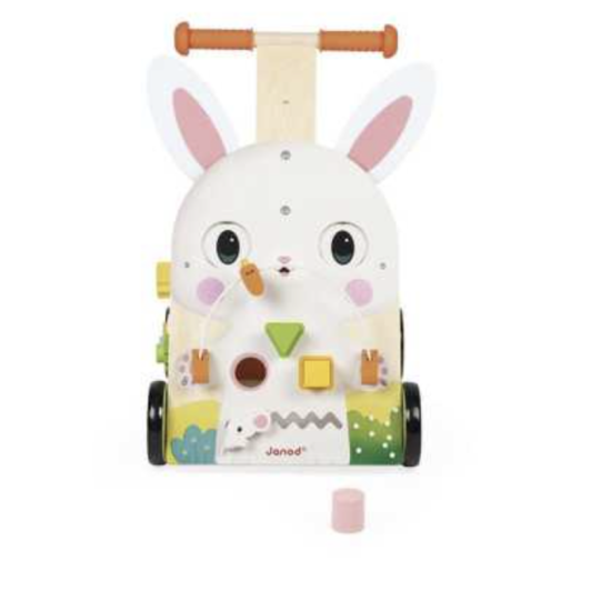 Chariot de marche - Lapin multi-activités - Janod