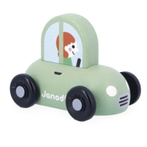 Voiture berline verte Ville - Cross roads - Janod