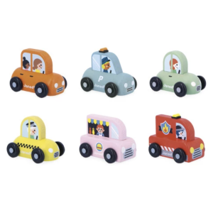 Voiture berline verte Ville - Cross roads - Janod
