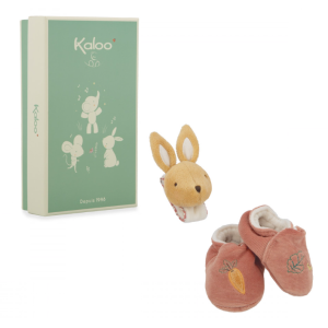 Coffret chaussons et bracelet sonore lapin - Kaloo