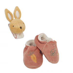 Coffret chaussons et bracelet sonore lapin - Kaloo