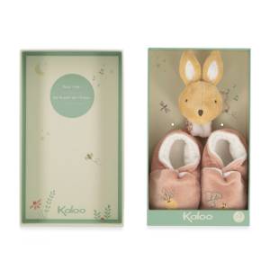 Coffret chaussons et bracelet sonore lapin - Kaloo
