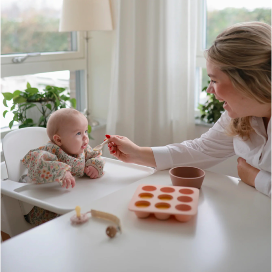 Lot de 2 cuillère bébé Blush -Shifting sand - Mushie